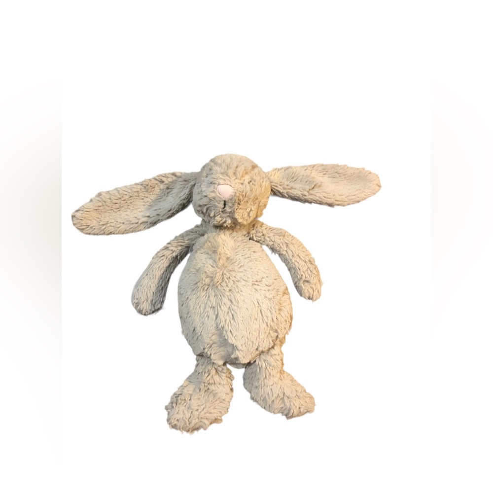 Jellycat Rabbit Plush Toy Stuffed Animal London Collectible 12” read condition
